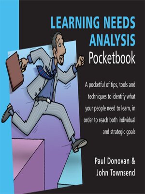 cover image of Learning Needs Analysis Pocketbook